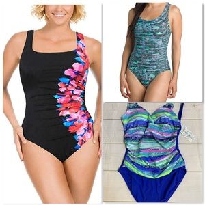 speedo one piece bathers
